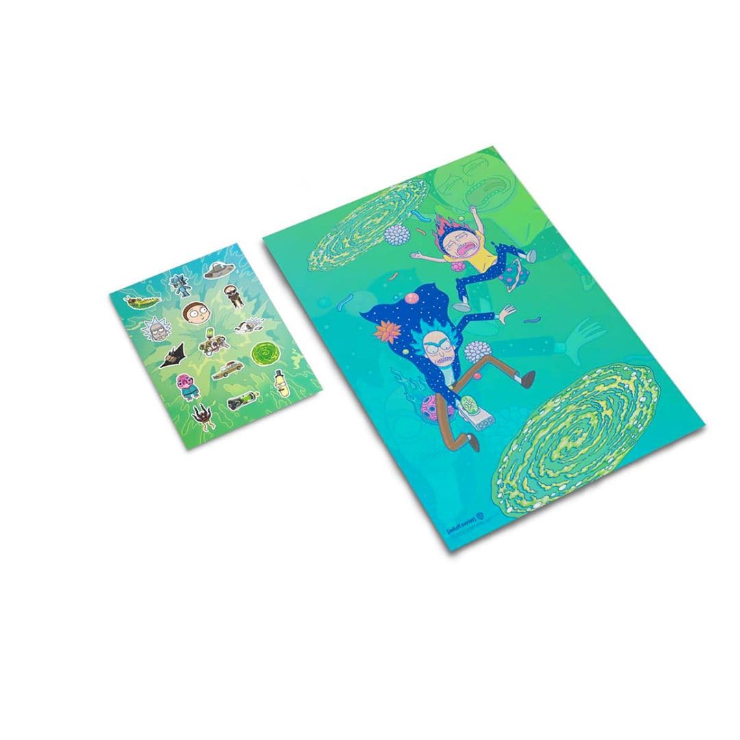 LIBRETA DE NOTAS RICK & MORTY WUBBA LUBBA DUB DUB GEEK INDUSTRY