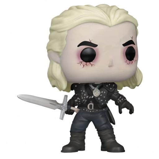 Funko Pop! TV: Witcher- Geralt Chase incluido con protector Pop EcoTEK