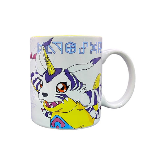 Taza Coleccionable de Gabumon de Digimon - Edición Limitada 330 ml