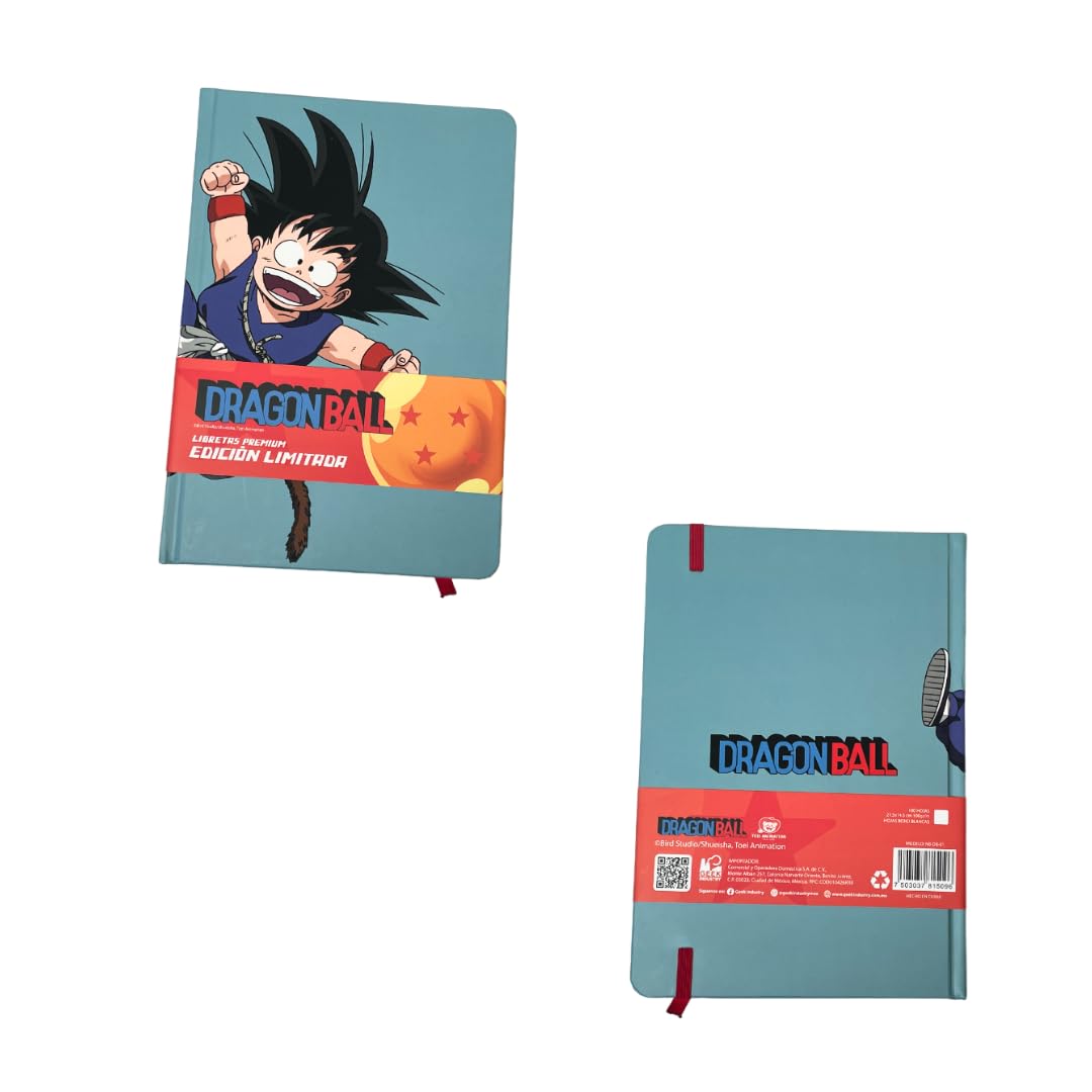 Libretas Goku - Geek Industry (Azul)