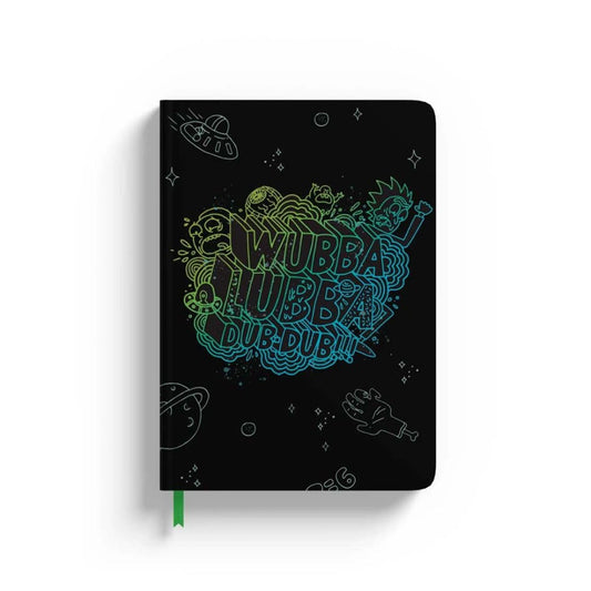 LIBRETA DE NOTAS RICK & MORTY WUBBA LUBBA DUB DUB GEEK INDUSTRY