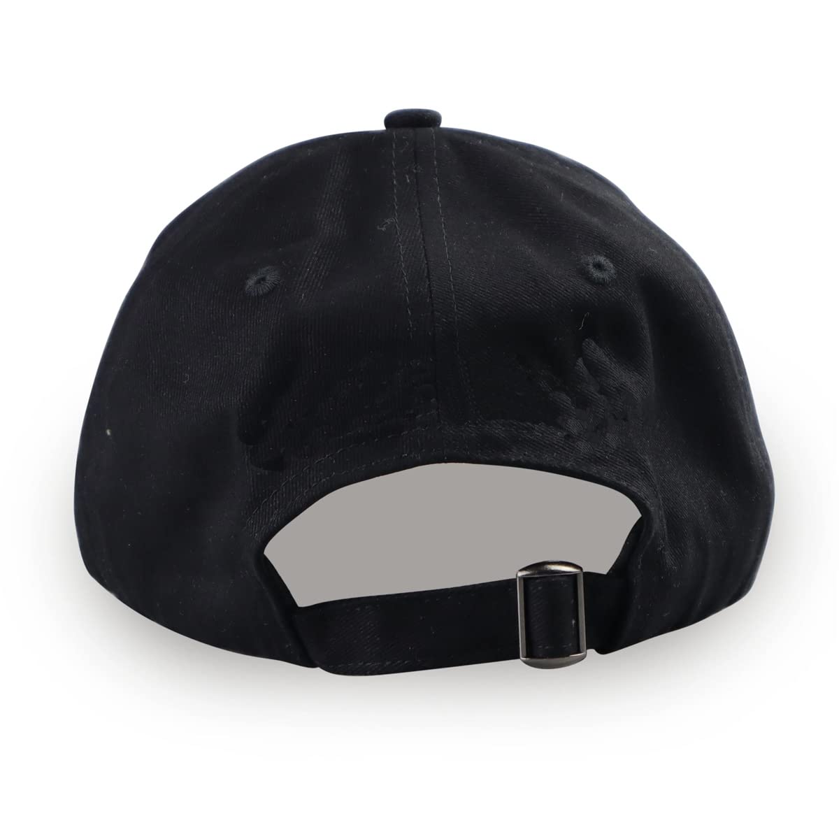 Original Penguin - Sombrero de béisbol ajustable con logotipo de borde marulado para hombre, Negro -, One Size