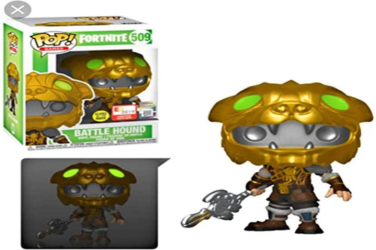 Fornite Pop! Battle Hound Glow in The Dark E3 2019 Limited Edition