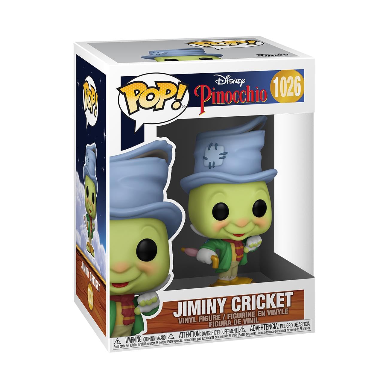 Funko Pop! Disney: Pinocchio - Street Jiminy