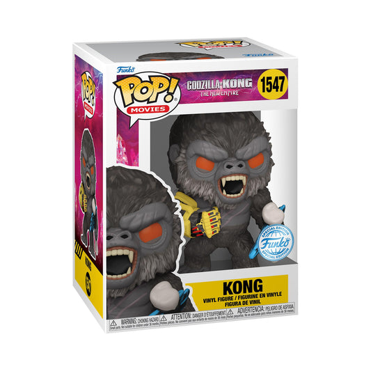 Funko Pop! Películas: Godzilla Kong The New Empire - Kong *Battle Pose* (Exclusivo de meta)