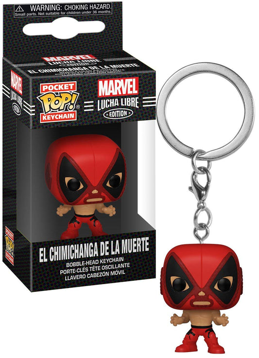 Funko Pop! Keychain: Marvel Luchadores - El Chimichanga de la Muerte