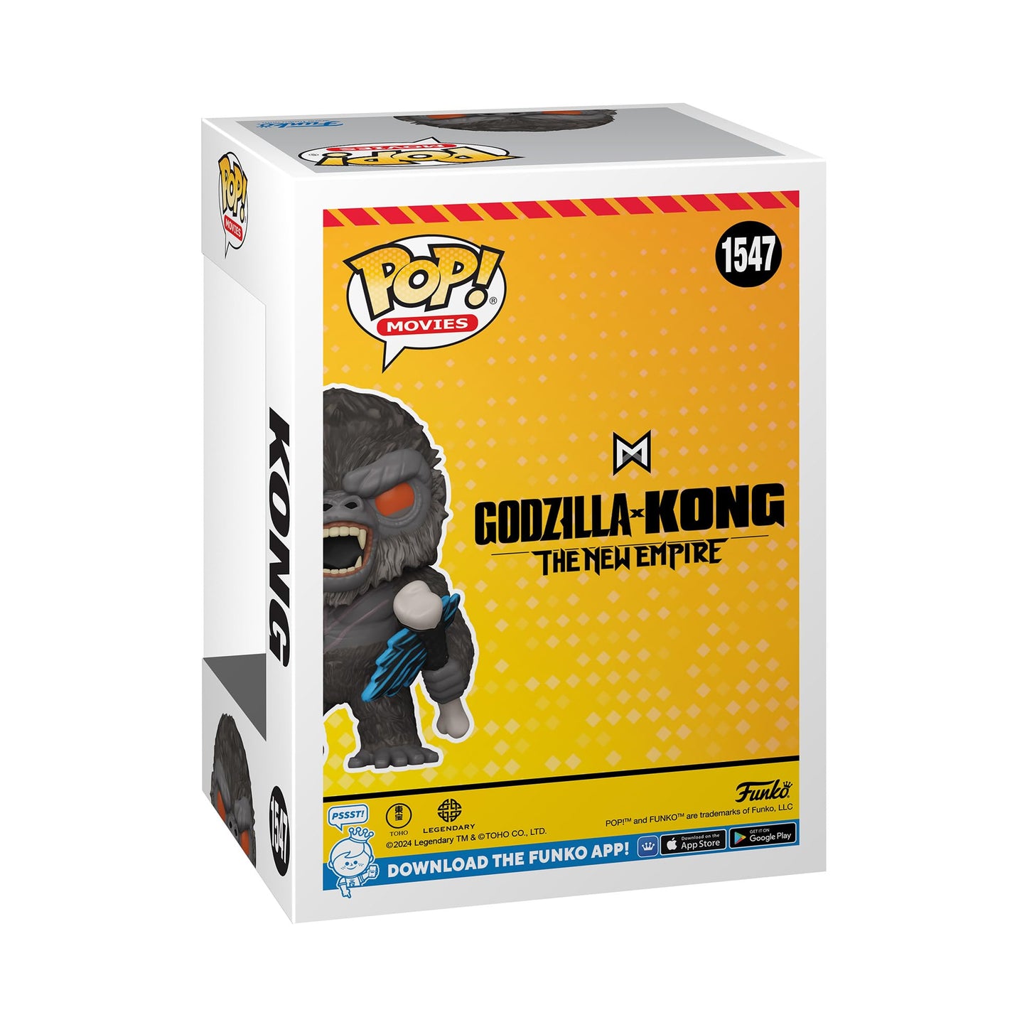 Funko Pop! Películas: Godzilla Kong The New Empire - Kong *Battle Pose* (Exclusivo de meta)